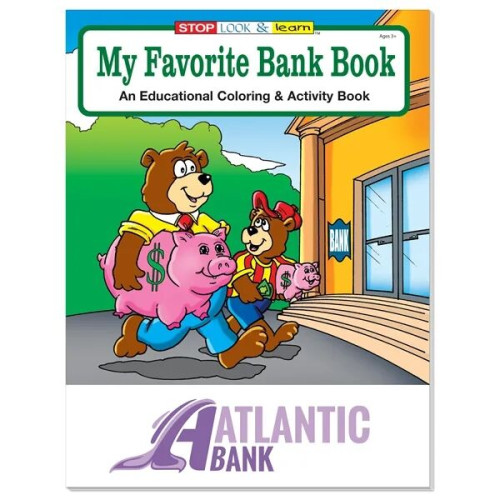 Coloring Book: My Favorite Bank