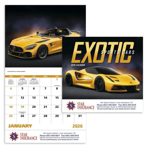 Exotic Sports Cars - Stapled