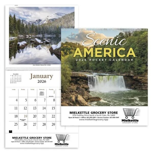 Scenic America® Pocket Calendar