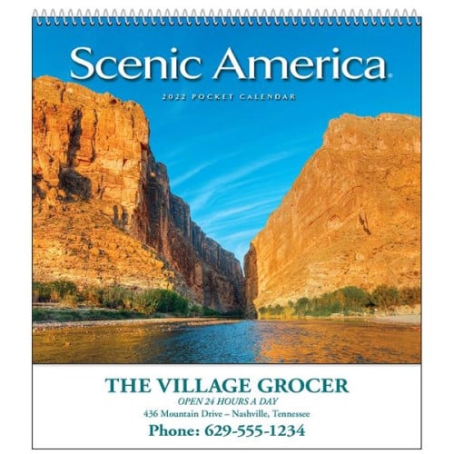 Scenic America® Pocket Calendar