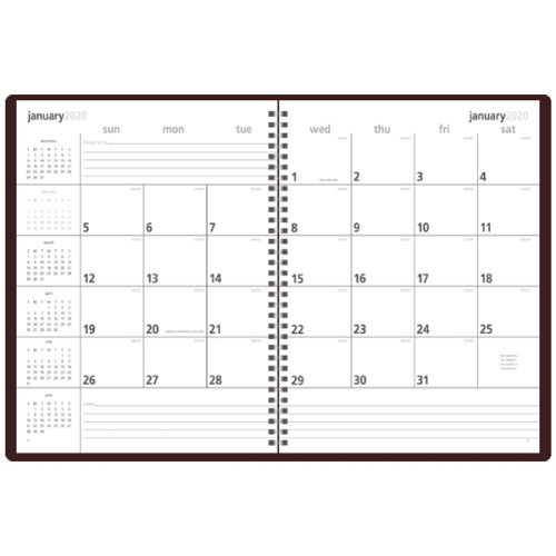 Monthly & Weekly Planner