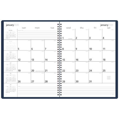 Monthly & Weekly Planner