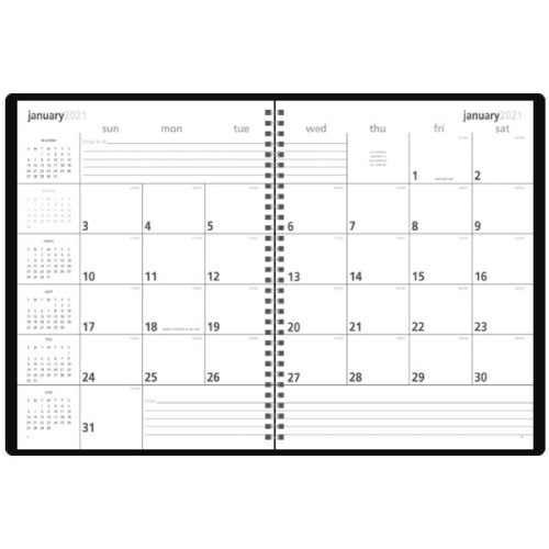 Monthly & Weekly Planner