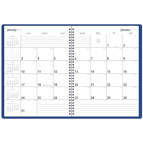 Monthly & Weekly Planner