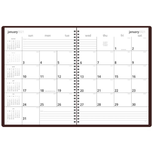 Monthly & Weekly Planner