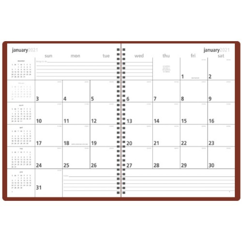 Monthly & Weekly Planner