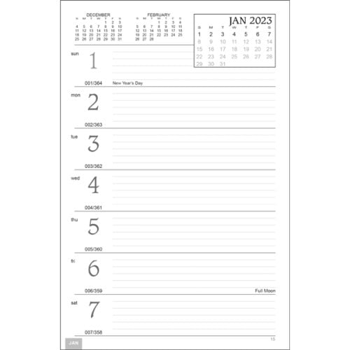 Triumph® Calendars Weekly Memo Calendar