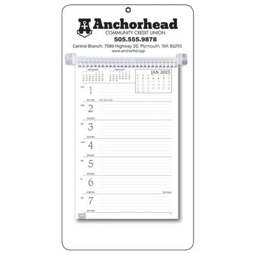 Triumph® Calendars Weekly Memo Calendar