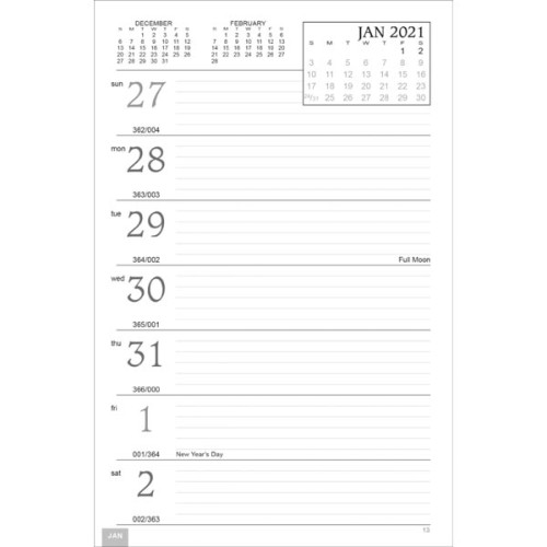 Triumph® Calendars Weekly Memo Calendar