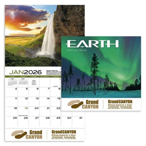 Earth Appointment Calendar - Stapled