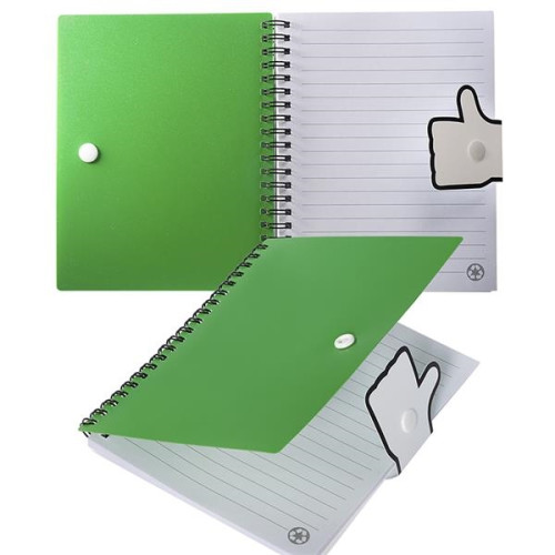 Thumbs-Up Notebook