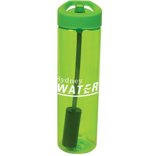 20 oz. Filter Bottle with Flip Straw