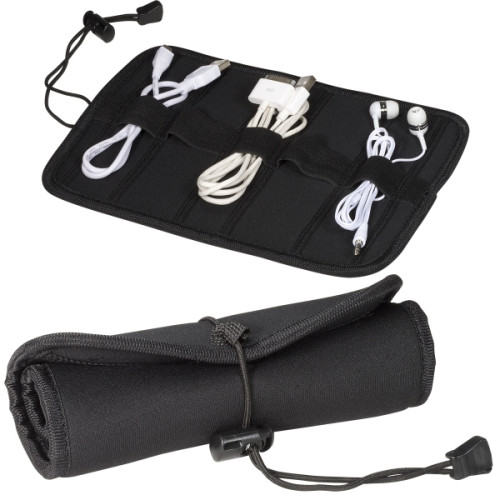 Neoprene Roll-Up Tech Case