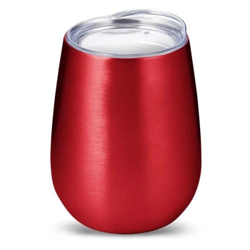 10oz Stemless Insulated Wine Tumbler With Lid