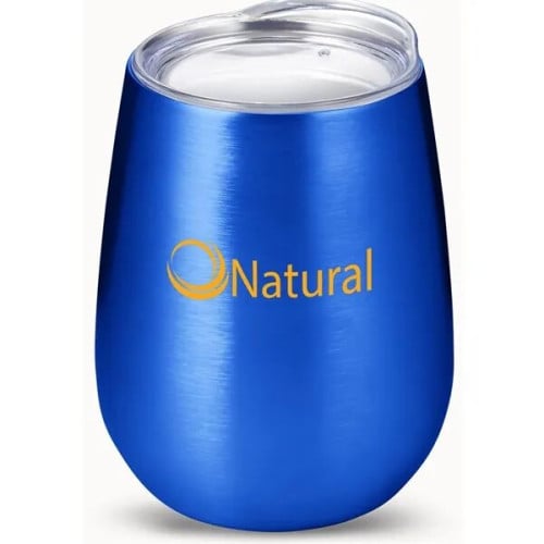 10oz Stemless Insulated Wine Tumbler With Lid