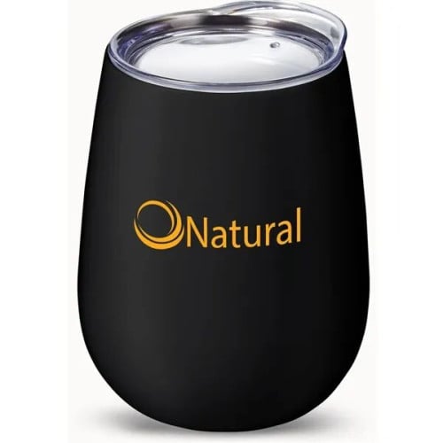 10oz Stemless Insulated Wine Tumbler With Lid