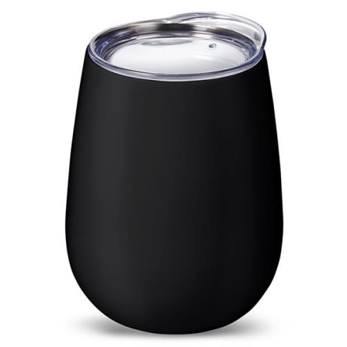 10oz Stemless Insulated Wine Tumbler With Lid