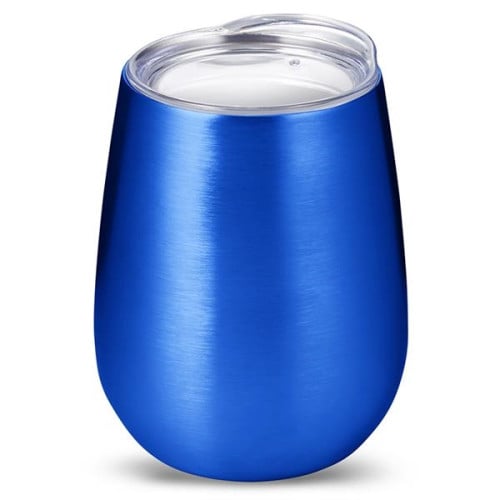 10oz Stemless Insulated Wine Tumbler With Lid