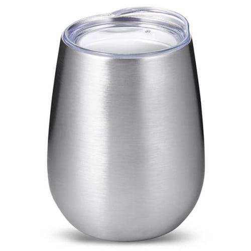 10oz Stemless Insulated Wine Tumbler With Lid