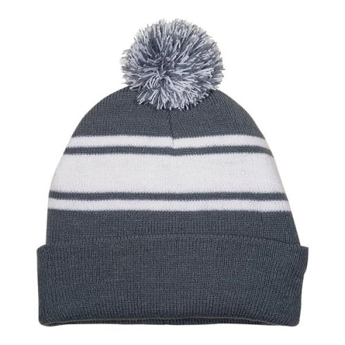 Knit Beanie with Pom Pom