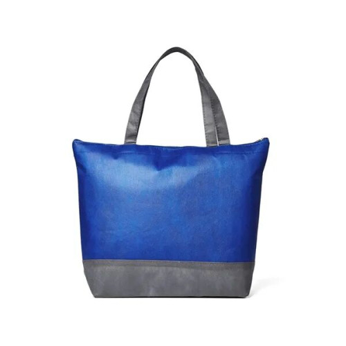 Hexagon Pattern Non-Woven Cooler Tote Bag