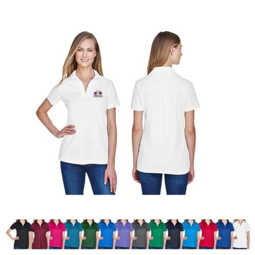 Devon & Jones® CrownLux Performance™ Ladies' Plaited Polo