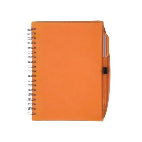 Spiral Notebook & Pen 5.75" X 7.125"