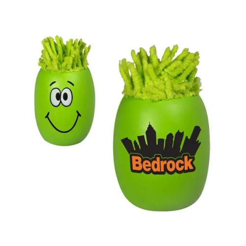 MopToppers Smiling Oblong Stress Ball