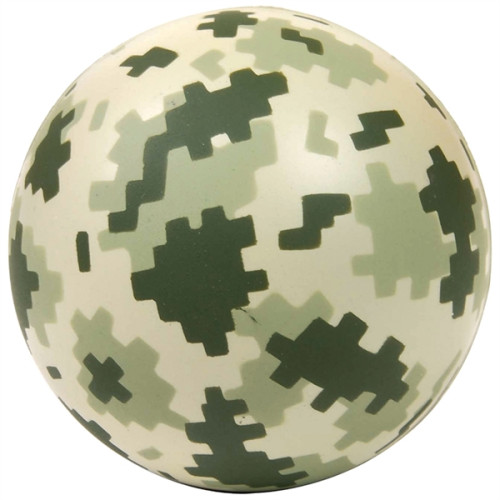 Digi Camo Round Stress Ball