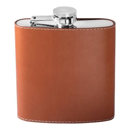 Leeman 6oz Tuscany™ Stainless Steel Flask