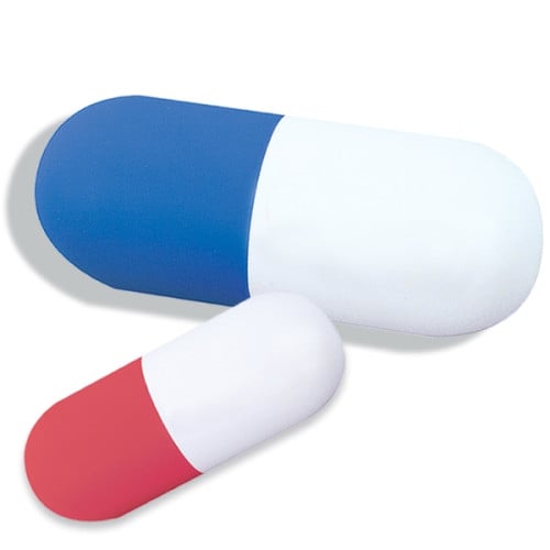 Pill Shape Stress Ball