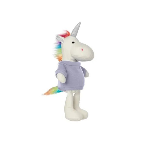 8.5" Plush Unicorn With T-Shirt