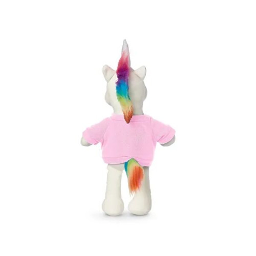 8.5" Plush Unicorn With T-Shirt