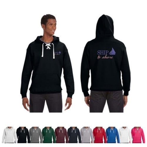 J. America Adult Sport Lace Hood