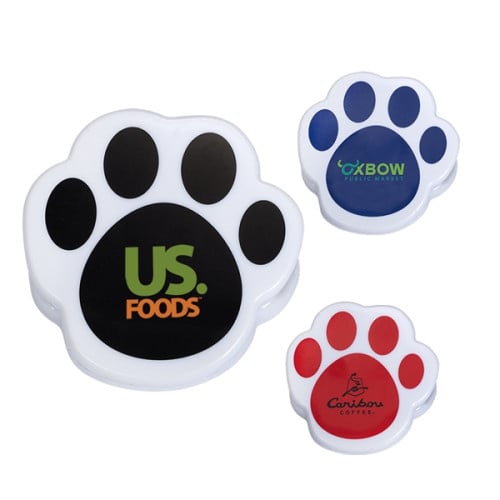 Pet Paw Magnetic Memo Clip