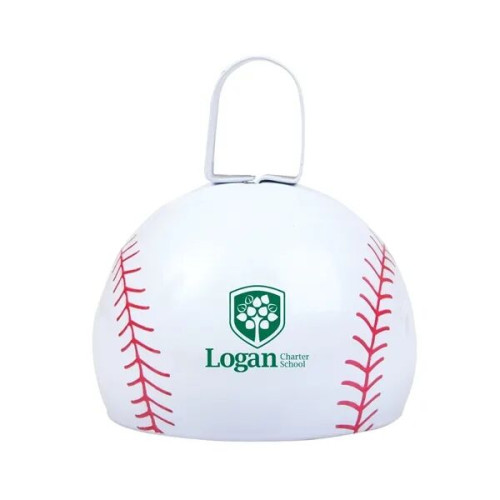 Baseball Shape Cow Bell