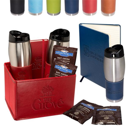 Tuscany™ Tumblers & Journal Ghirardelli® Cocoa Set