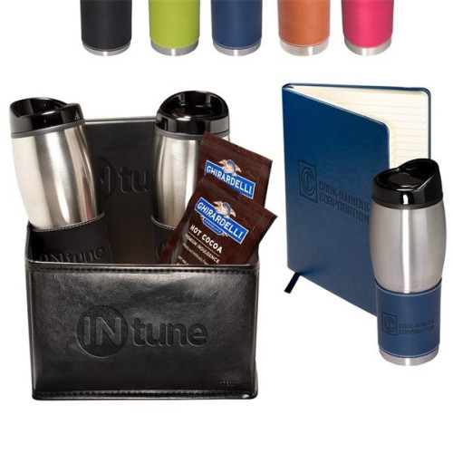 Tuscany™ Tumblers & Journal Ghirardelli® Cocoa Set