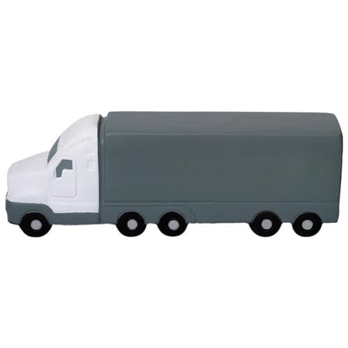 Semi-Trailer Truck Shape Stress Ball