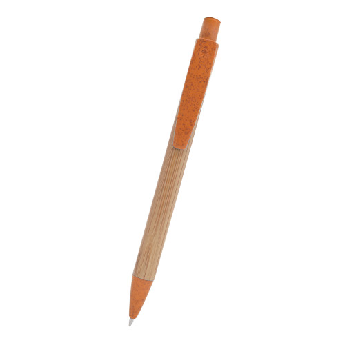 Promotional Customized Bamboo Wheat Writer Pen