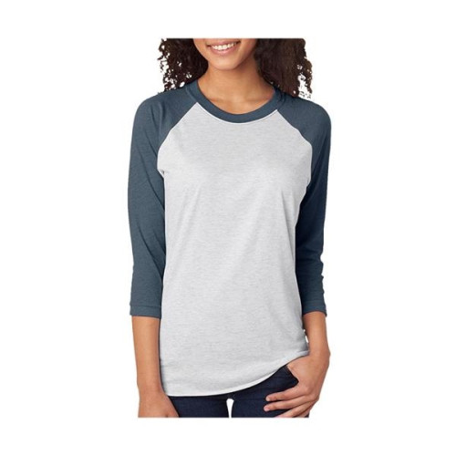 Next Level™ Unisex Triblend 3/4-Sleeve Raglan