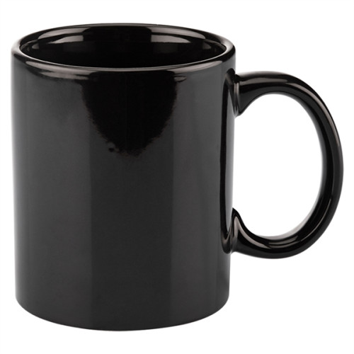 11 oz. Basic C Handle Ceramic Mug.