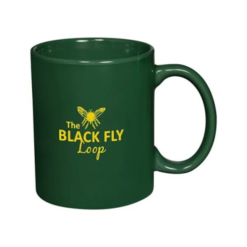 11 oz. Basic C Handle Ceramic Mug.