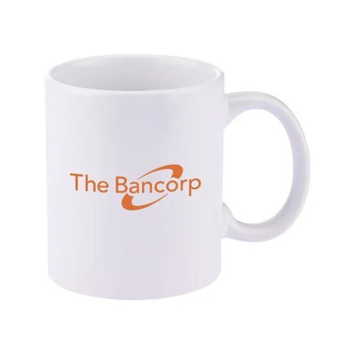 11 oz. Basic C Handle Ceramic Mug.