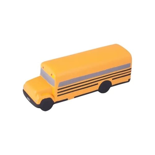 School Bus Shape Stress Ball