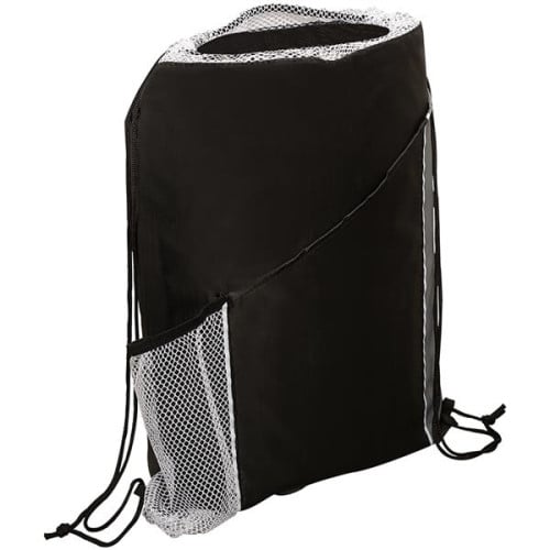 Sprint Angled Drawstring Sports Bag With Pockets