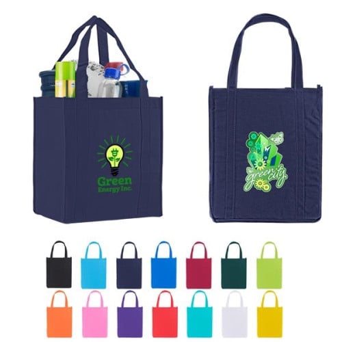 Atlas Non-Woven Grocery Tote Bag