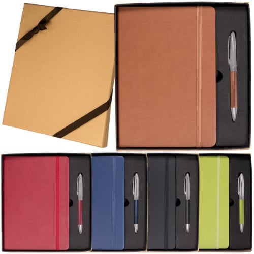 Leeman Tuscany™ Journal And Pen Gift Set