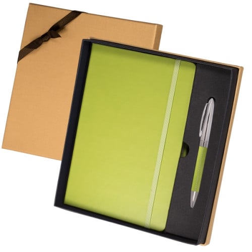 Leeman Tuscany™ Journal And Pen Gift Set