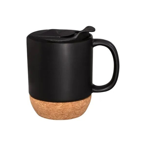 14oz Ceramic Mug With Cork Base